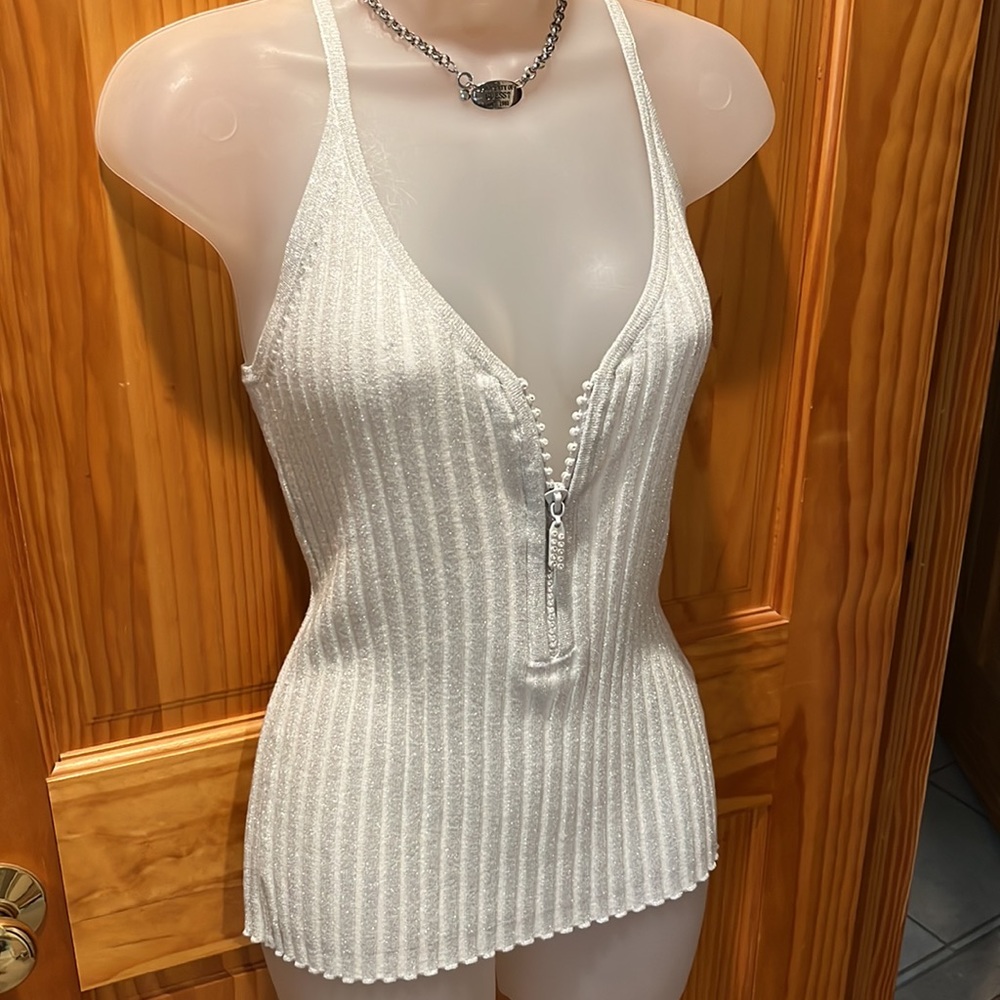 Belldini Silver Tank Size Large